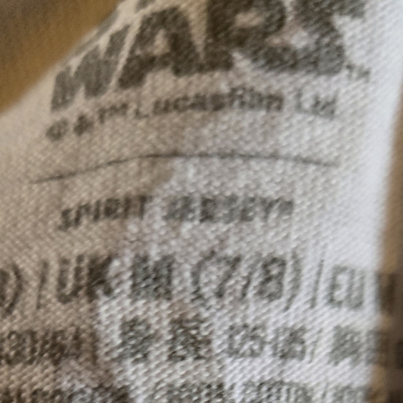 Star Wars Kids White Long Sleeve Shirt - Picture 2 of 4